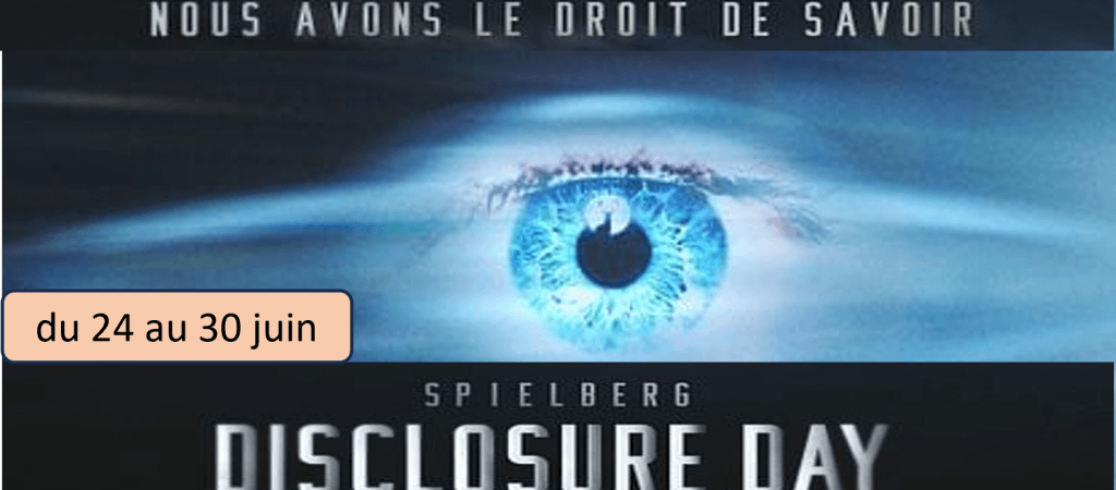 actualité DISCLOSURE DAY